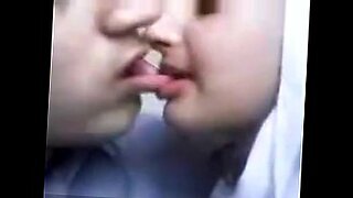 lesbian cute kissing