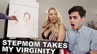 russian son cums in his drunk sleeping mom